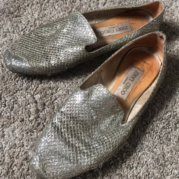 Jimmy Choo Shoes - Jimmy choo silver flats Jimmy Choo Shoes - Jimmy choo silver flats